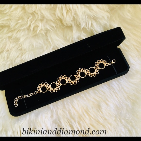 Handwoven 14K GF Chainmaille Bracelet NEW - Picture 2 of 6